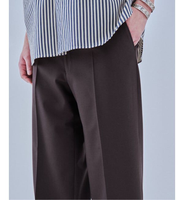 EDIFICE「《予約》FLOWING トラウザー」|スラックス|