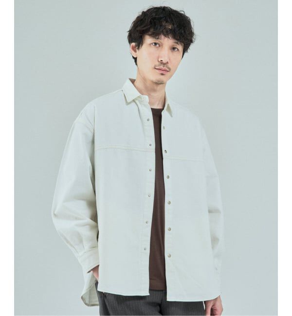 EDIFICE「《予約》LE JEAN DE EDIFICE 9オンス デニムシャツ」|デニムジャケット|