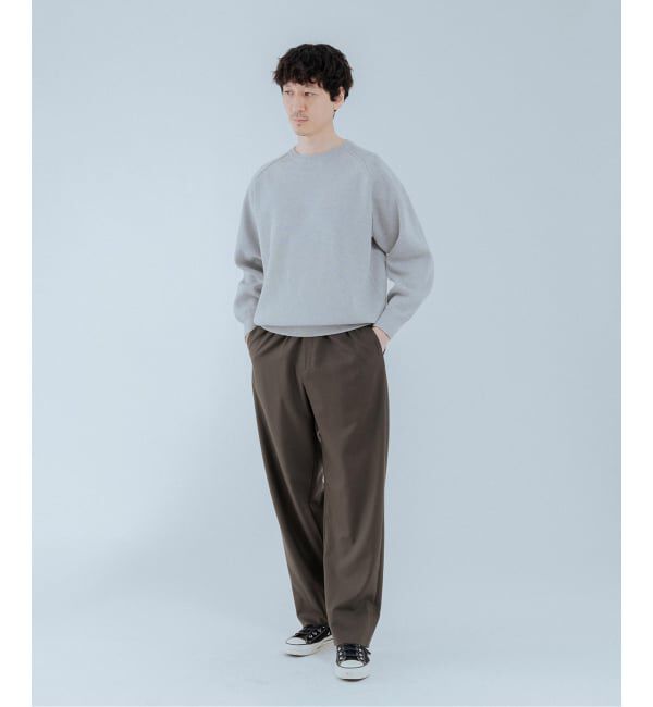 EDIFICE「《予約》ウール リラックスパンツ」|スラックス|