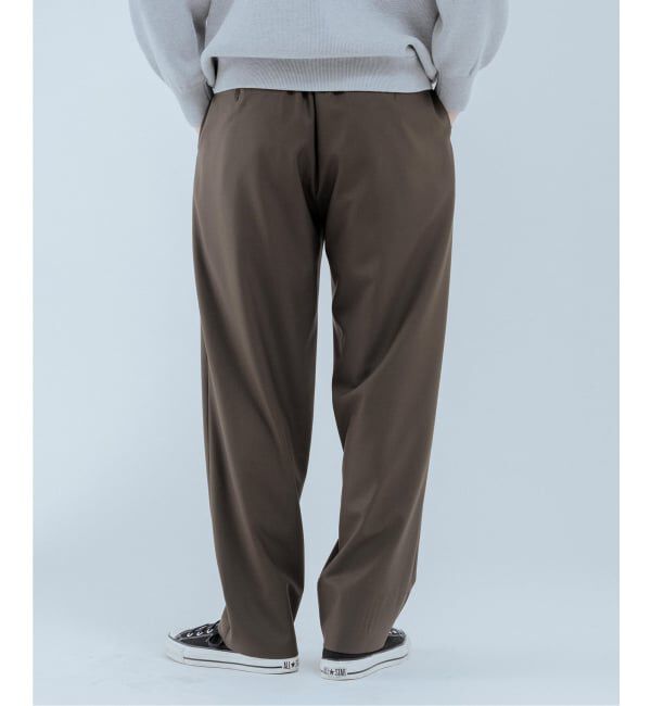 EDIFICE「《予約》ウール リラックスパンツ」|スラックス|