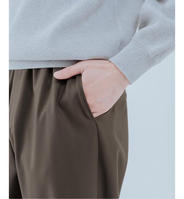 EDIFICE「《予約》ウール リラックスパンツ」|スラックス|
