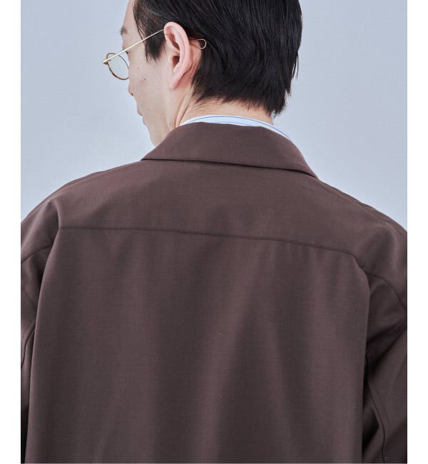 EDIFICE「《予約》LEATHER-TRIMMED シャツ ジャケット」|その他|