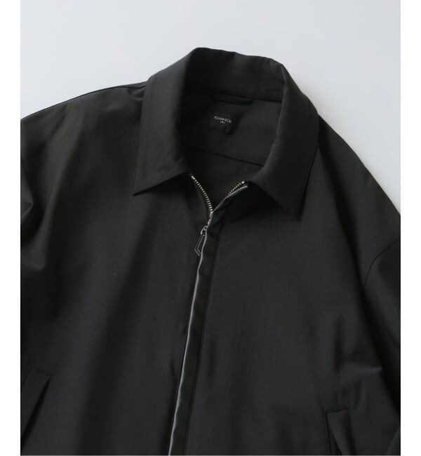 EDIFICE「《予約》LEATHER-TRIMMED シャツ ジャケット」|その他|
