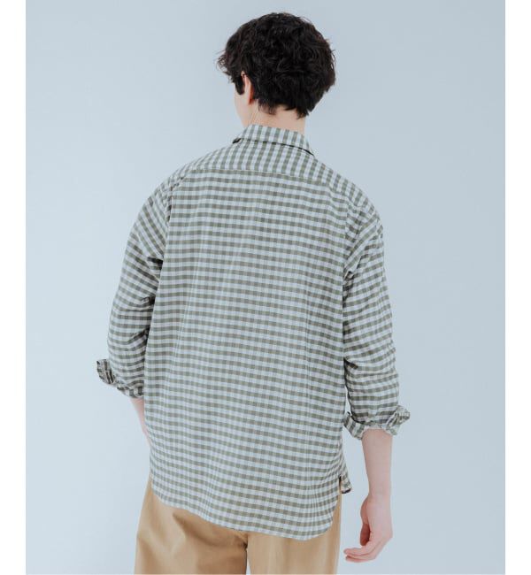 EDIFICE「《予約》ETS.MATERIAUX(マテリオ) US ネイビー シャツ」|シャツ・ブラウス|