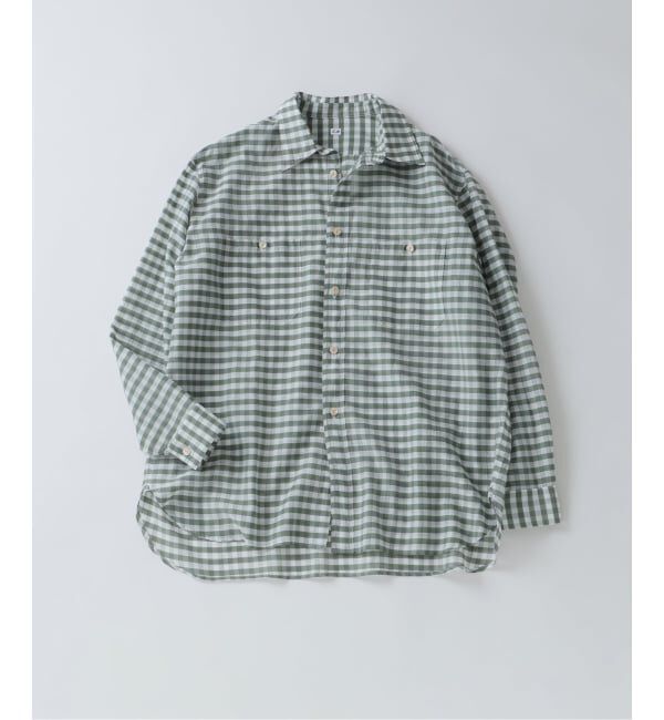 EDIFICE「《予約》ETS.MATERIAUX(マテリオ) US ネイビー シャツ」|シャツ・ブラウス|