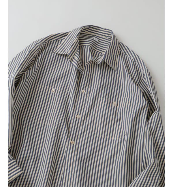 EDIFICE「《予約》ETS.MATERIAUX(マテリオ) US ネイビー シャツ」|シャツ・ブラウス|