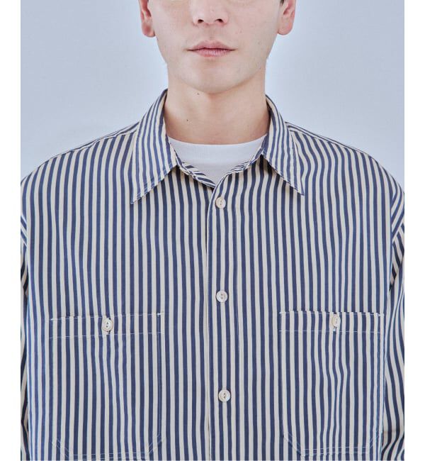 EDIFICE「《予約》ETS.MATERIAUX(マテリオ) US ネイビー シャツ」|シャツ・ブラウス|