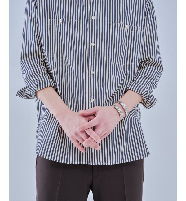 EDIFICE「《予約》ETS.MATERIAUX(マテリオ) US ネイビー シャツ」|シャツ・ブラウス|