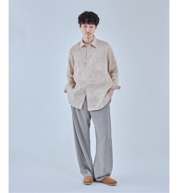 EDIFICE「《予約》ETS.MATERIAUX(マテリオ) US ネイビー シャツ」|シャツ・ブラウス|