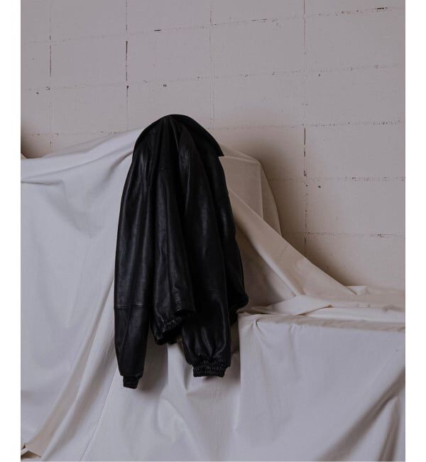 PULP「refomed / リフォメッド&times;CCU / シーシーユー LEATHER FORMAN JACKET」|ライダースジャケット|