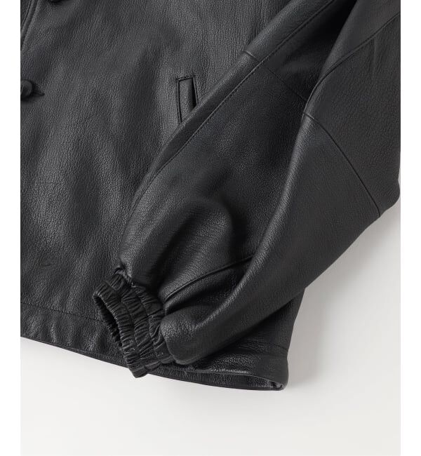 PULP「refomed / リフォメッド&times;CCU / シーシーユー LEATHER FORMAN JACKET」|ライダースジャケット|