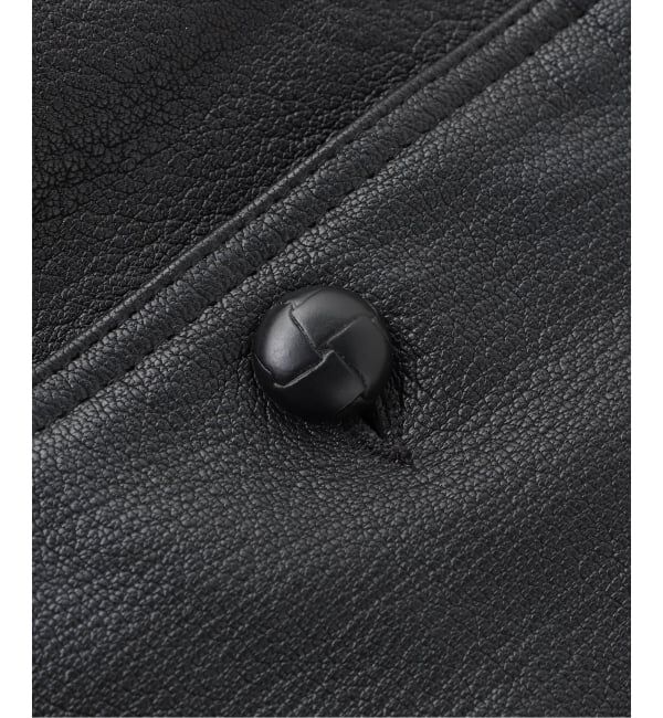 PULP「refomed / リフォメッド&times;CCU / シーシーユー LEATHER FORMAN JACKET」|ライダースジャケット|