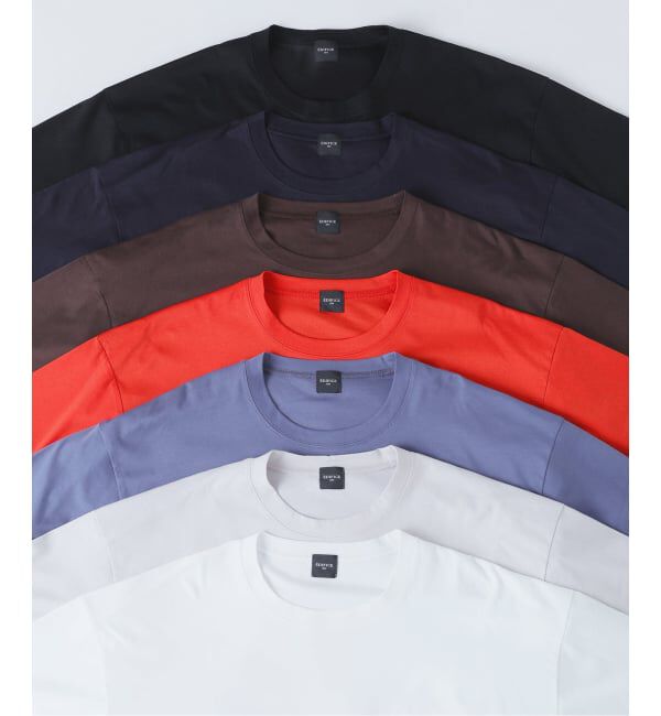 EDIFICE「《予約》アルビニスタ スムース Tシャツ」|Tシャツ・カットソー|