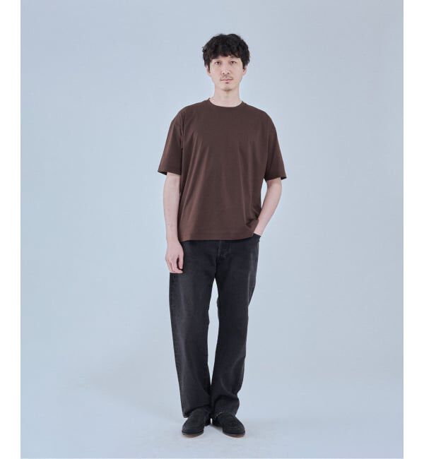 EDIFICE「《予約》アルビニスタ スムース Tシャツ」|Tシャツ・カットソー|