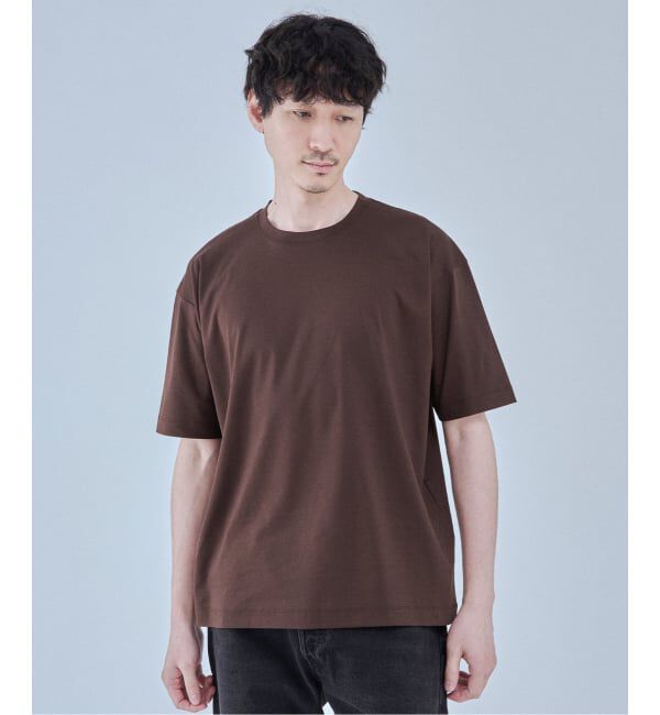 EDIFICE「《予約》アルビニスタ スムース Tシャツ」|Tシャツ・カットソー|