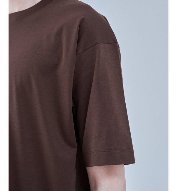 EDIFICE「《予約》アルビニスタ スムース Tシャツ」|Tシャツ・カットソー|