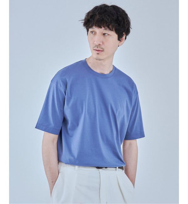 EDIFICE「《予約》アルビニスタ スムース Tシャツ」|Tシャツ・カットソー|