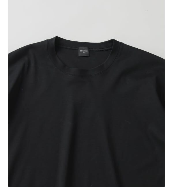 EDIFICE「《予約》アルビニスタ スムース Tシャツ」|Tシャツ・カットソー|