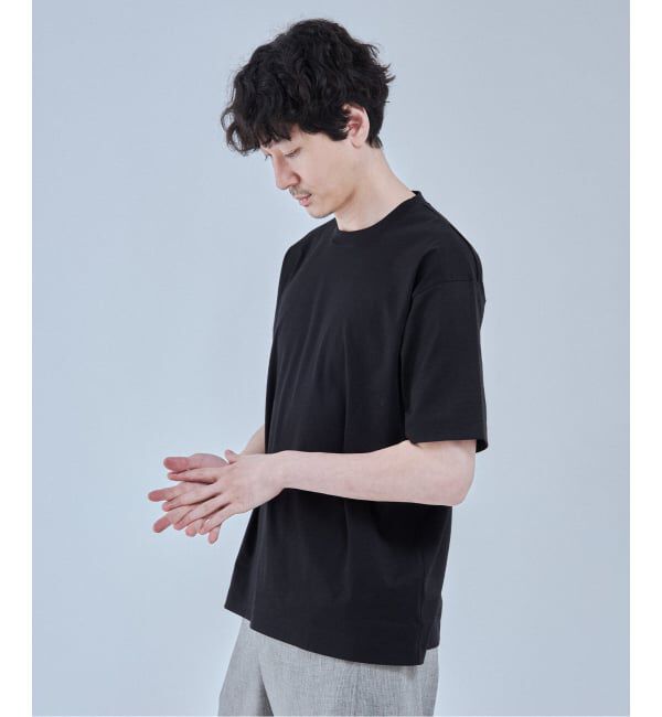 EDIFICE「《予約》アルビニスタ スムース Tシャツ」|Tシャツ・カットソー|