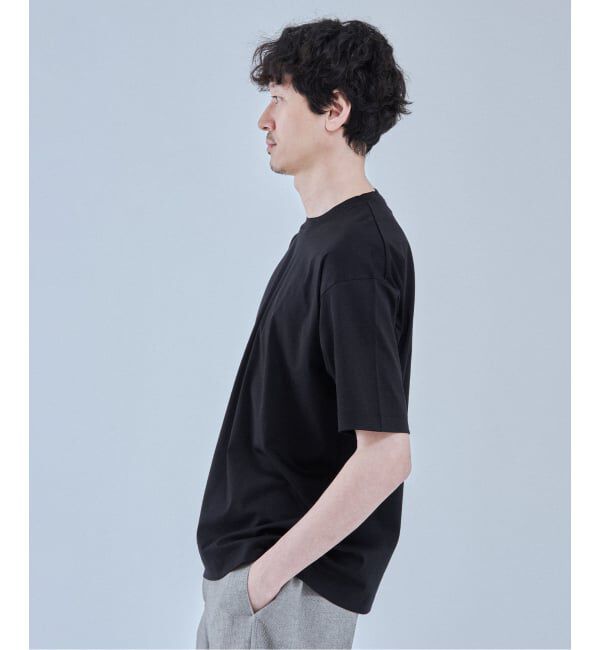 EDIFICE「《予約》アルビニスタ スムース Tシャツ」|Tシャツ・カットソー|