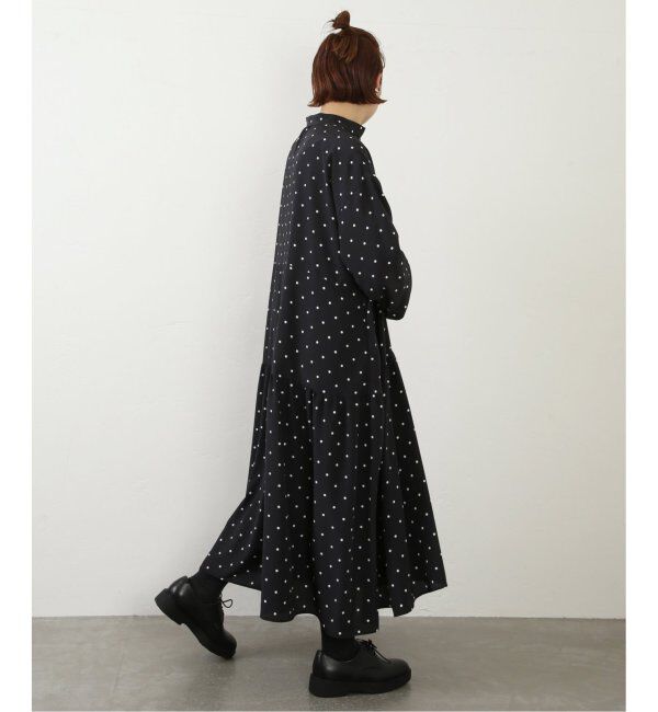journal standard luxe「《追加》ドット ティアードワンピース」|ワンピース|