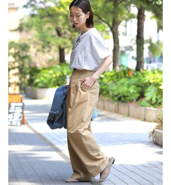 JOURNAL STANDARD relume「【THE DAY ON THE BEACH】カットオフTシャツ」|Tシャツ・カットソー|