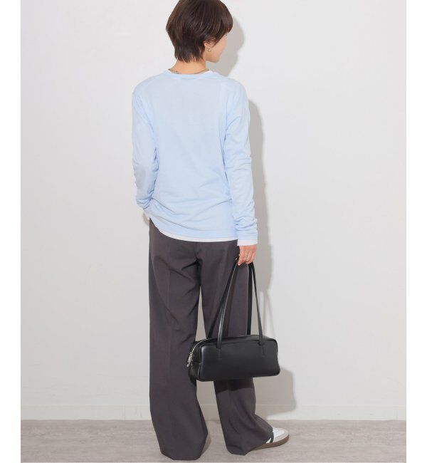 JOURNAL STANDARD relume「《追加2》シアークルーネックロングTシャツ」|Tシャツ・カットソー|