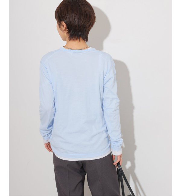 JOURNAL STANDARD relume「《追加2》シアークルーネックロングTシャツ」|Tシャツ・カットソー|