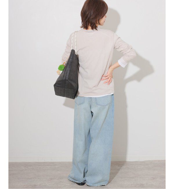 JOURNAL STANDARD relume「《追加2》シアークルーネックロングTシャツ」|Tシャツ・カットソー|