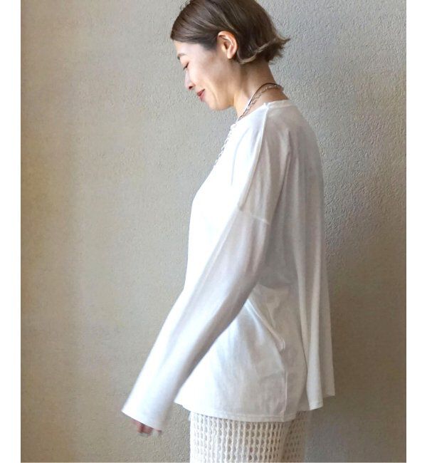 journal standard luxe「ジャージ プル」|Tシャツ・カットソー|ホワイト