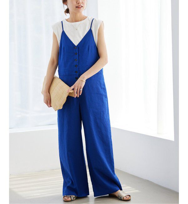 JOURNAL STANDARD relume「《追加/2枚セット》手洗い可/タンクトップ付きキャミサロペット」|オールインワン|