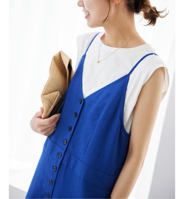 JOURNAL STANDARD relume「《追加/2枚セット》手洗い可/タンクトップ付きキャミサロペット」|オールインワン|