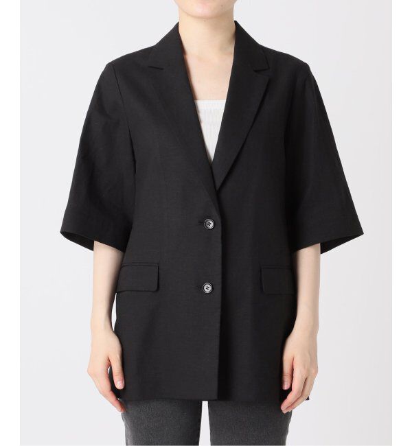 JOURNAL STANDARD relume「《追加》リネンコットンハーフスリーブジャケット」|テーラードジャケット|