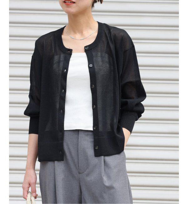 JOURNAL STANDARD relume「《追加》ウォッシャブルクロップドカーディガン」|カーディガン|