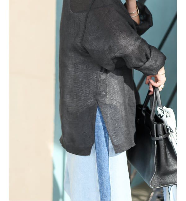 JOURNAL STANDARD「《予約》ゼフィールメッシュ2WAYブラウス」|シャツ・ブラウス|