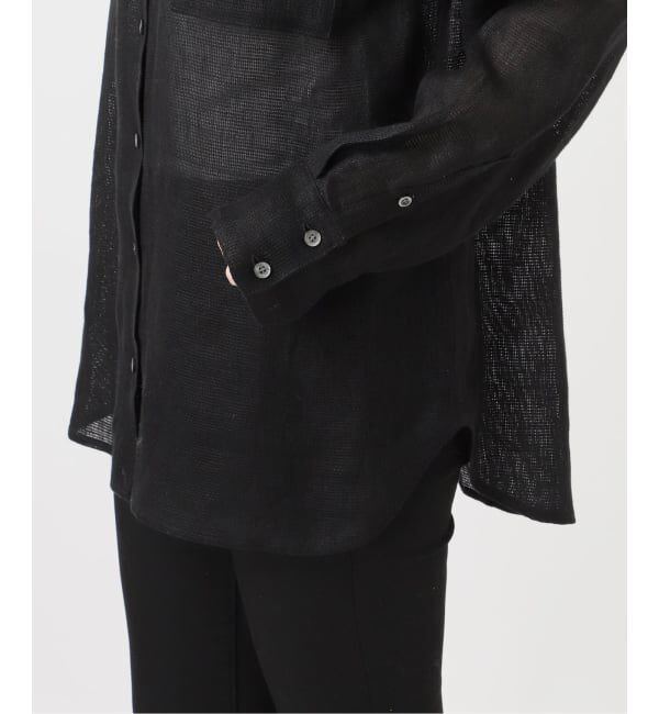 JOURNAL STANDARD「《予約》ゼフィールリネン2WAYメッシュシャツ」|シャツ・ブラウス|