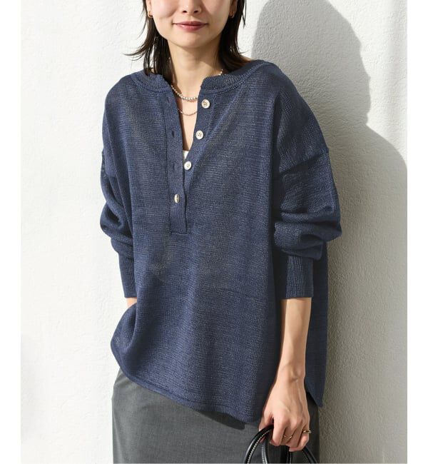 JOURNAL STANDARD「《予約》テープヤーンヘンリープルオーバー」|ニット・セーター|