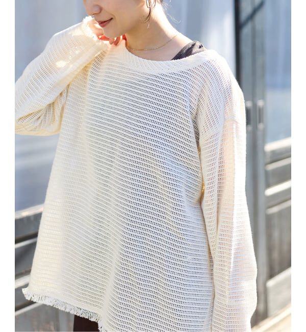 JOURNAL STANDARD「《予約》バスケットメッシュ ルーズブラウス」|シャツ・ブラウス|
