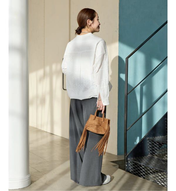 JOURNAL STANDARD「《予約》コットンキカレーススキッパーシャツ」|シャツ・ブラウス|