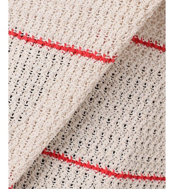 JOURNAL STANDARD「《予約》ペーパーヤーンMIXポロカラープルオーバー」|ニット・セーター|