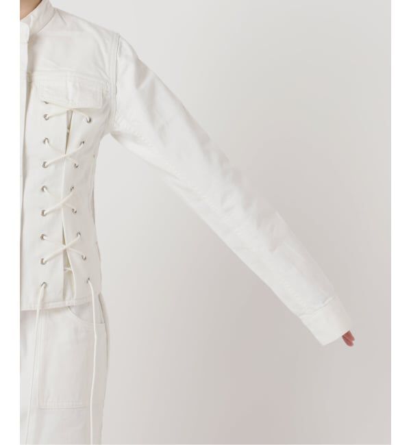 Oriens JOURNAL STANDARD「《予約》レースアップデニムジャケット」|デニムジャケット|