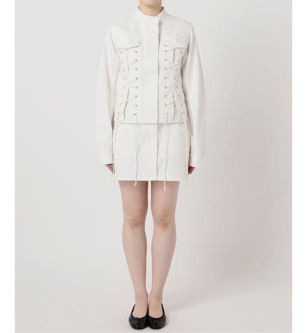 Oriens JOURNAL STANDARD「《予約》レースアップデニムジャケット」|デニムジャケット|