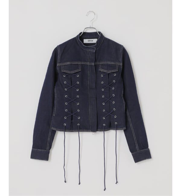Oriens JOURNAL STANDARD「《予約》レースアップデニムジャケット」|デニムジャケット|
