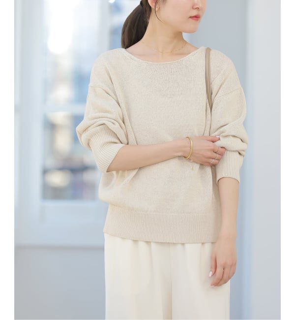 JOURNAL STANDARD relume「《予約》リネンコットン2WAYプルオーバー」|ニット・セーター|