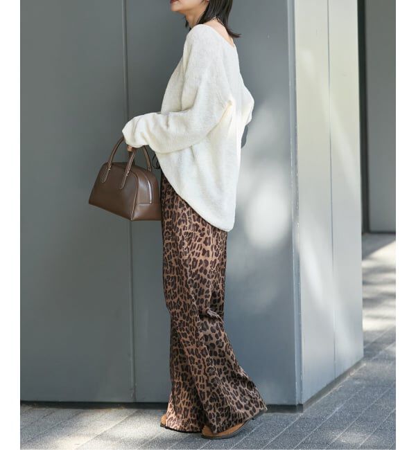 JOURNAL STANDARD「《予約》レオパードプリントギャザーパンツ」|その他|