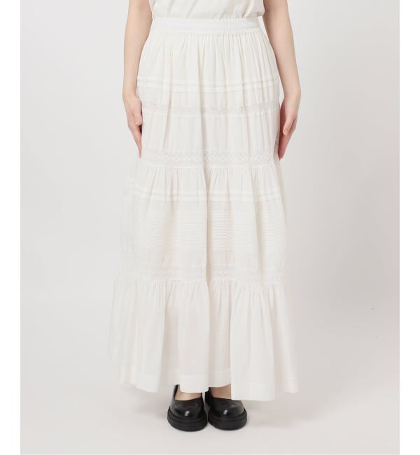 JOURNAL STANDARD「《予約》インドボイルレースティアードスカート」|スカート|