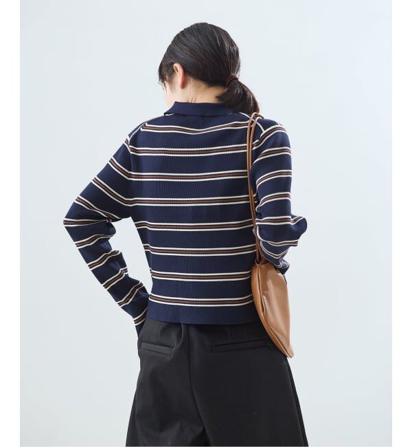 journal standard L'essage「《予約》襟リブカーディガン」|カーディガン|