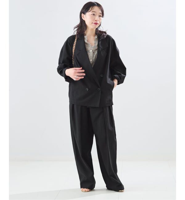 journal standard L'essage「《予約》リノリオグログラン ダブルジャケット」|テーラードジャケット|