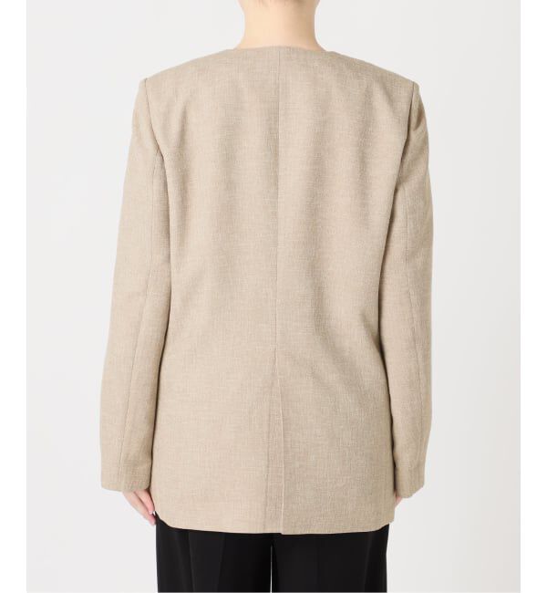 journal standard L'essage「《予約》リノオックス Vネックジャケット」|ノーカラージャケット|