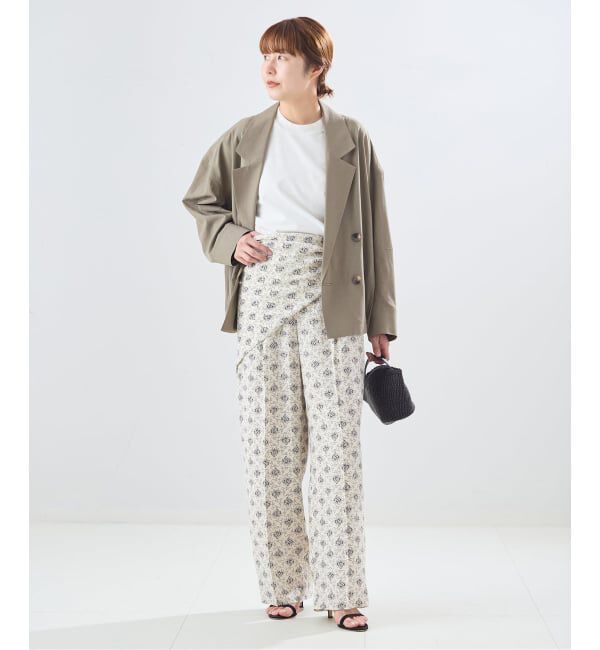journal standard L'essage「《予約》IPEKERフラワー/ペイズリージャガード スカーフ付きパンツ」|その他|